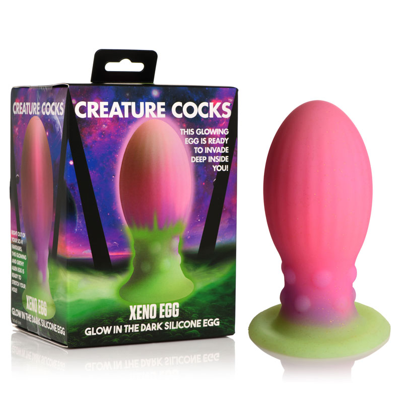 Creature Cocks Xeno Glowing Egg - Large